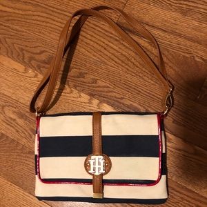 Tommy Hilfiger Stripe Crossbody Purse